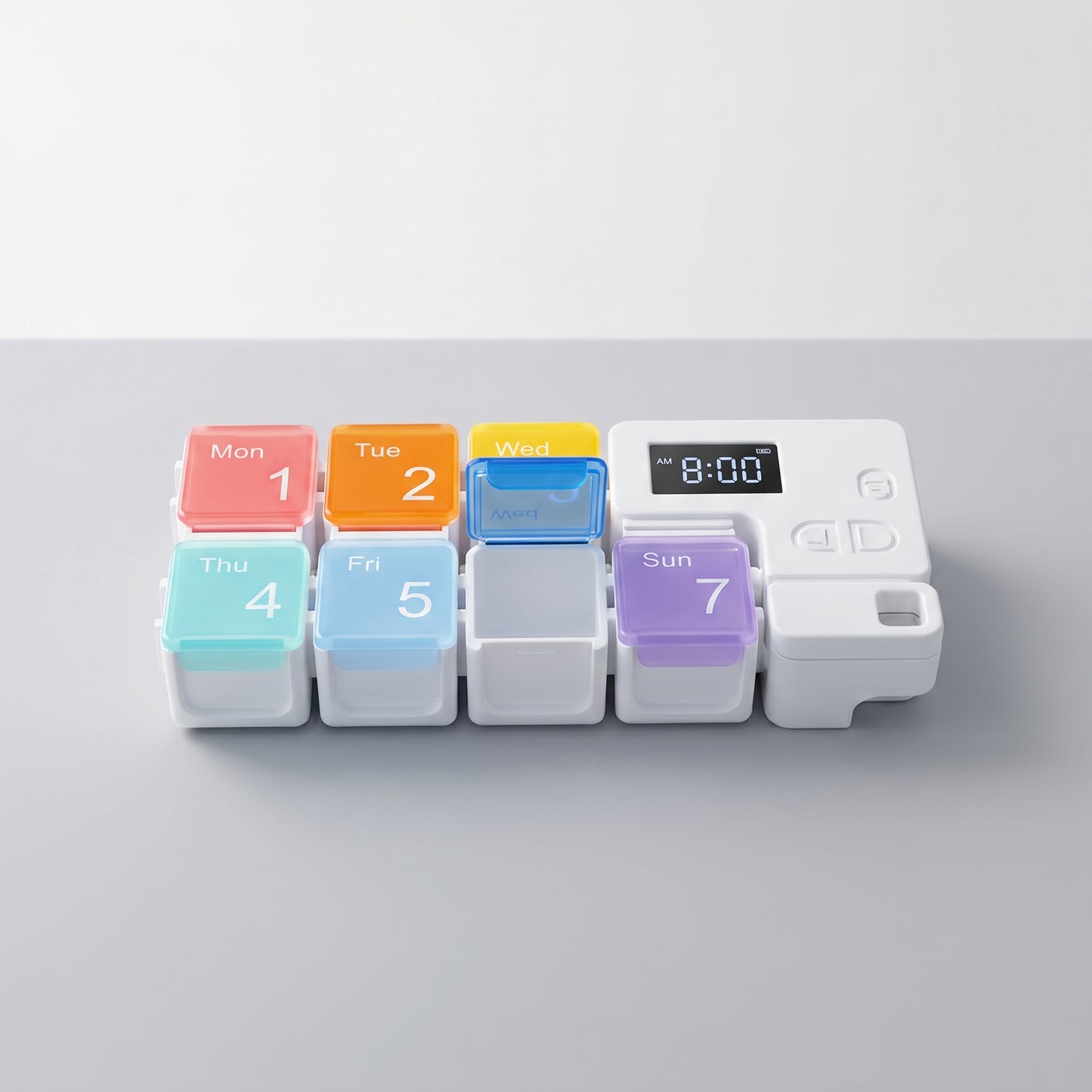 Smart Pill Dispenser with Alarm | Never Miss a Dose Again